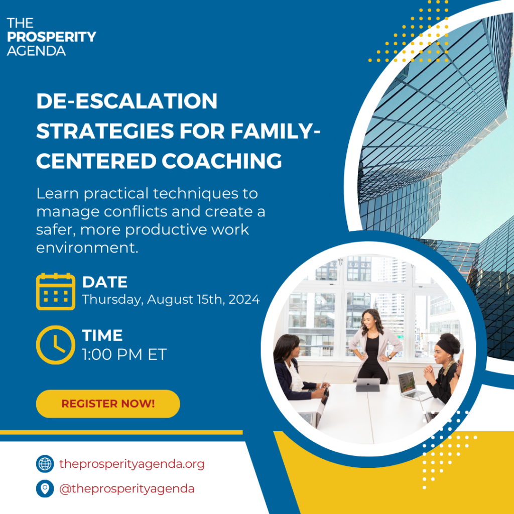 De-escalation Strategies for Family-Centered Coaching Webinar